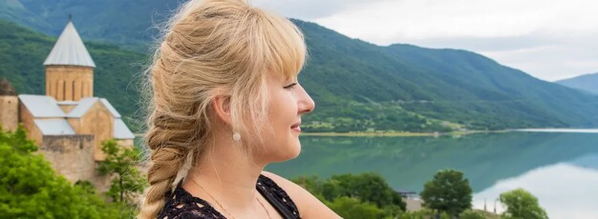 Klasztor Ananuri w Gruzji