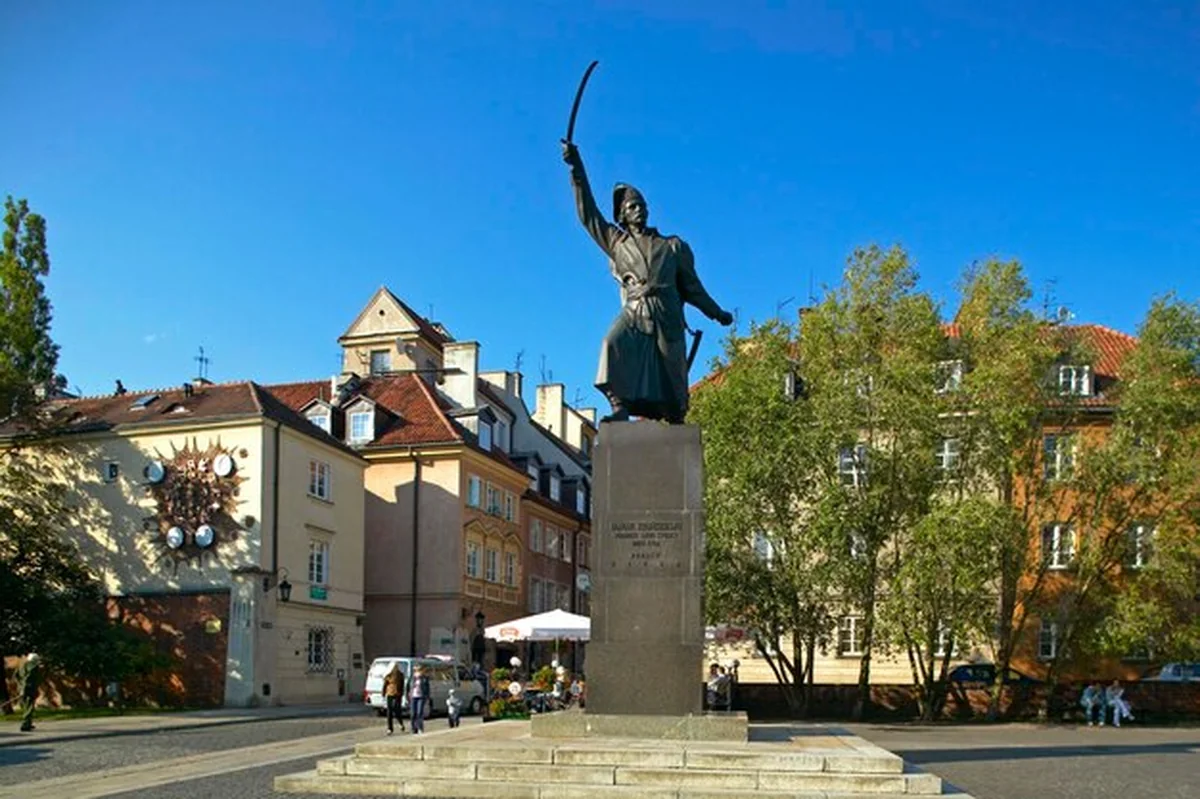 Pomnik Jana Kilińskiego na Starym Mieście w Warszawie