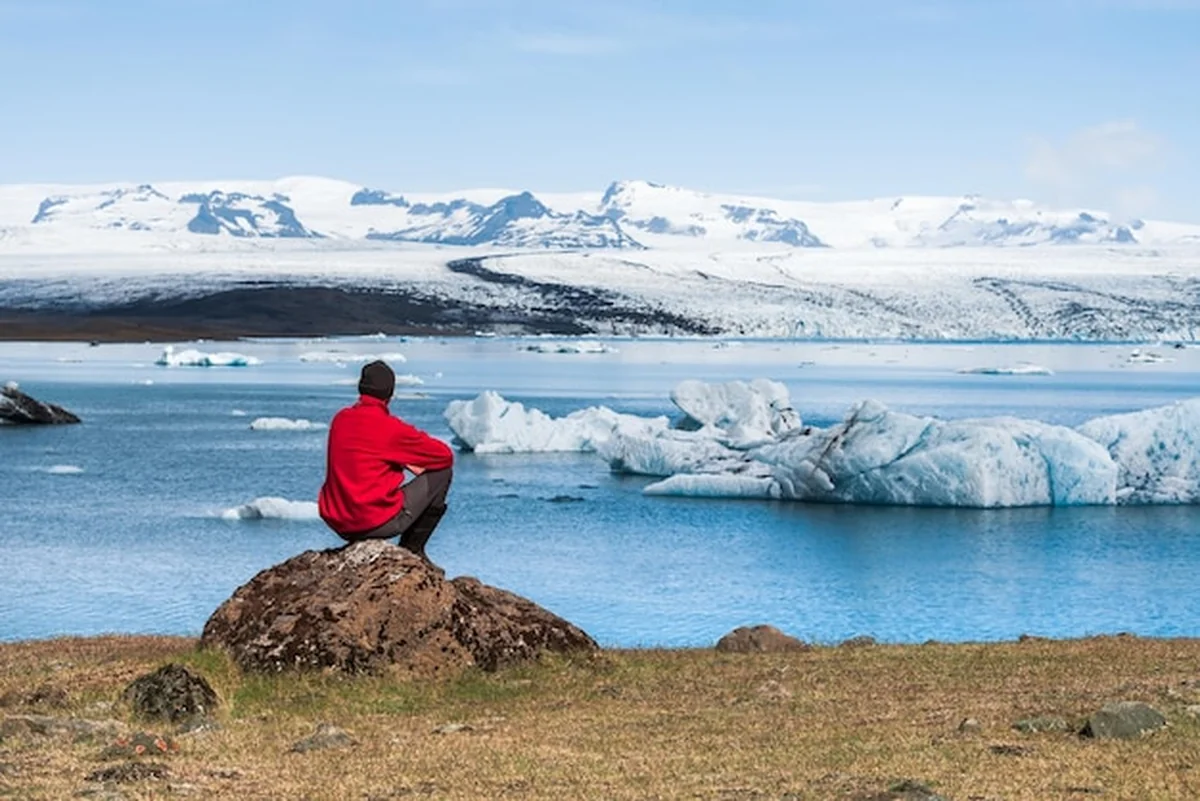 Laguna lodowcowa Jokulsarlon na Islandii